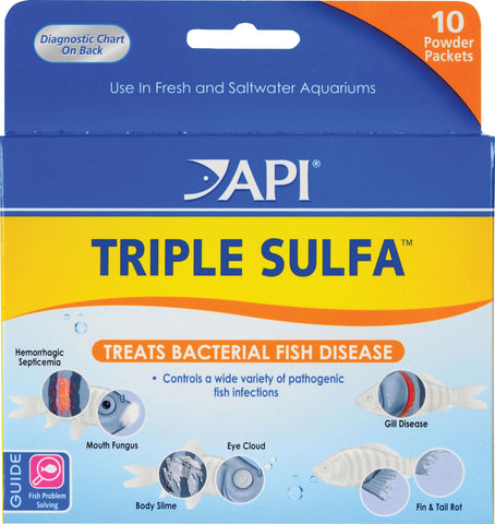 Mars Fishcare North Amer - Triple Sulfa Powder Packets