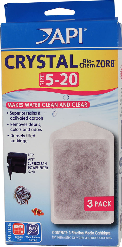 Mars Fishcare North Amer - Crystal Bio-chem Zorb Filter Replacement Cartridge