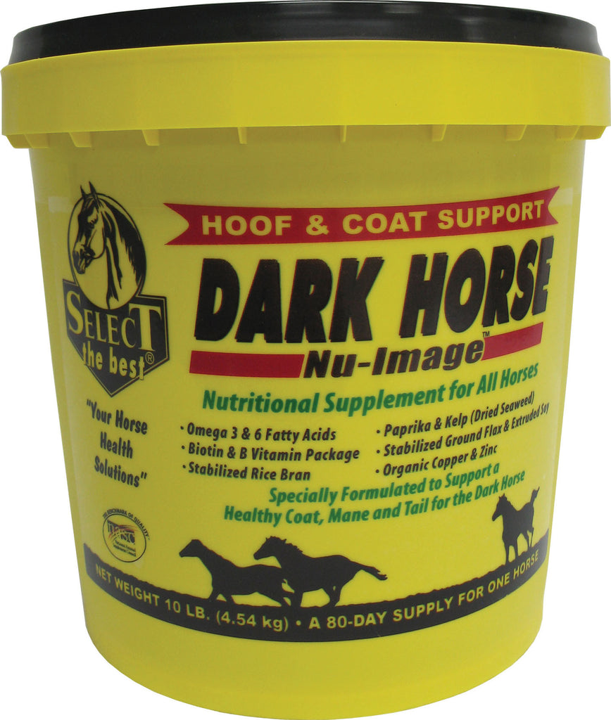 Richdel Inc - Dark Horse Nu-image Hoof & Coat Support For Horses