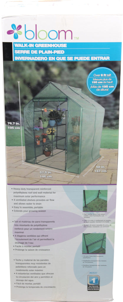 Bond Mfg                P - Bloom Walk-in Greenhouse