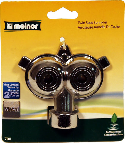 Melnor Inc              P - Metal Twin Spot Sprinkler