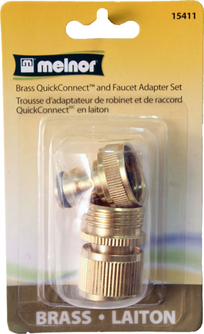 Melnor Inc P-Brass 2-pc Connect Set