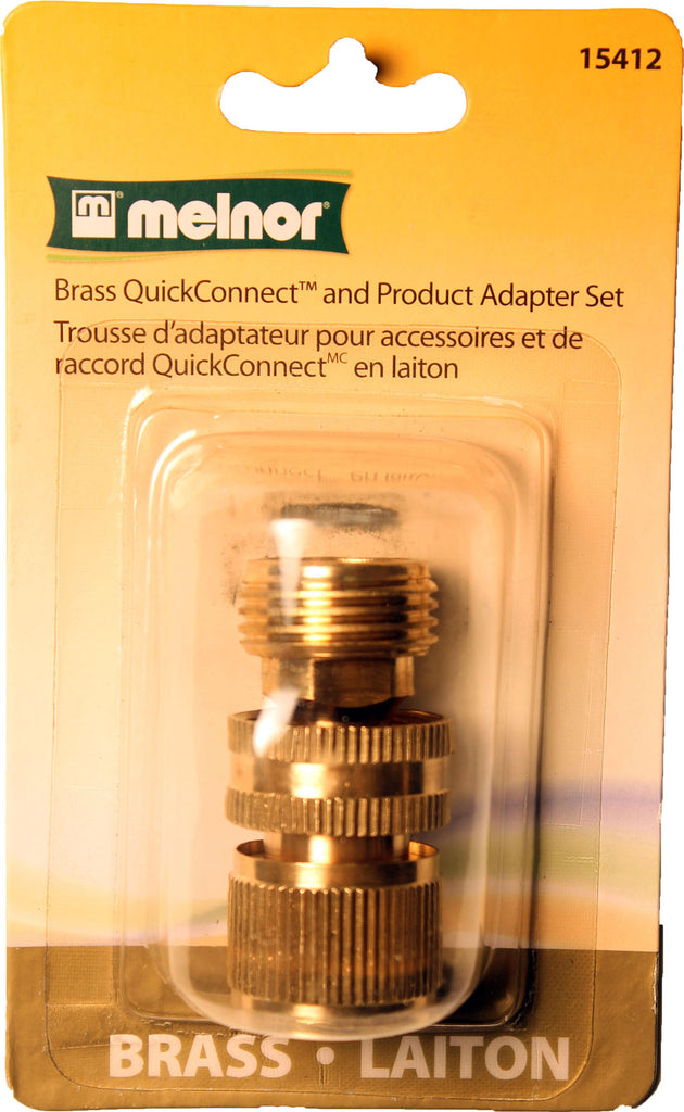 Melnor Inc P-Brass Raw Hose Connect Set