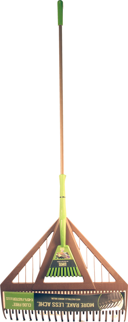 The Ames Company        P - Dual Tine Poly Leaf Rake With Hand Rake